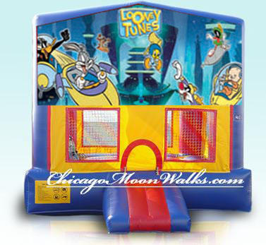 Looney Tunes Inflatable Bounce House Rental Chicago Moonwalks